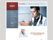 Tablet Screenshot of imtmro.com